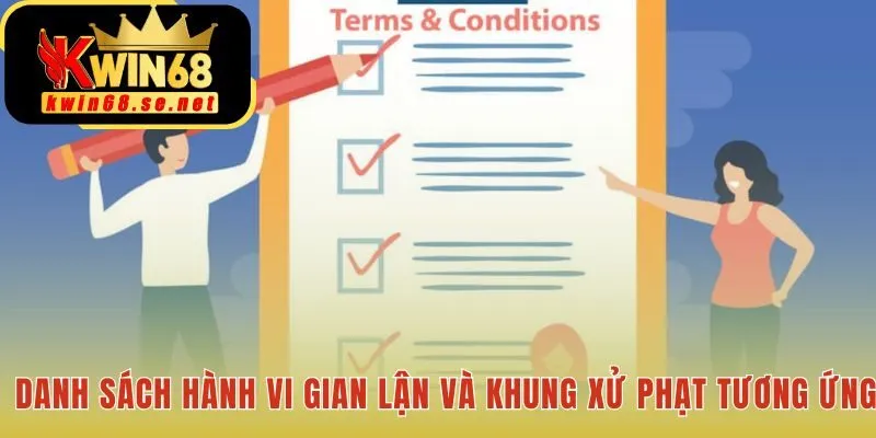 Các hành vi vi phạm sẽ bị xử phạt hợp lý